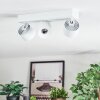 Narel Plafonnier, Spot de plafond LED Blanc, 3 lumières