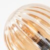 Chehalis Plafonnier, Boule lumineuse 60 cm Ambre, 6 lumières