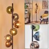 Koyoto Boule lumineuse, Lampadaire 32 cm Bleu, Vert, Clair, Cuivré, 6 lumières