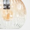 Ripoll Plafonnier, Boule lumineuse Ambre, Clair, Fumé, 10 lumières