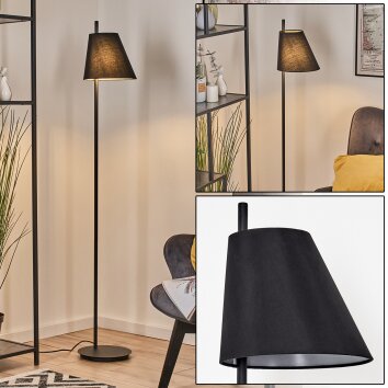 Suren Lampadaire Noir, 1 lumière Suren Lampadaire Noir, 1 lumière