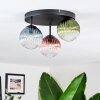 Chehalis Plafonnier, Boule lumineuse 30.5 cm Bleu, Vert, Clair, Cuivré, 3 lumières