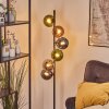 Gastor Boule lumineuse, Lampadaire 34 cm Bleu, Chrome, Vert, Cuivré, Fumé, 6 lumières