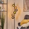 Gastor Boule lumineuse, Lampadaire 34 cm Bleu, Chrome, Vert, Cuivré, Fumé, 6 lumières