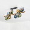Koyoto Plafonnier, Boule lumineuse Or, Noir, 8 lumières