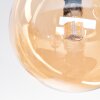 Chehalis Plafonnier, Boule lumineuse 30.5 cm Ambre, 3 lumières