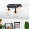 Chehalis Plafonnier, Boule lumineuse 30.5 cm Ambre, Clair, 3 lumières