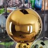 Koyoto Suspension, Boule lumineuse, Suspension Bleu, Or, Vert, 6 lumières