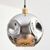 Ripoll Suspension, Boule lumineuse, Suspension Or, 1 lumière