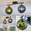 Gastor Plafonnier, Boule lumineuse Bleu, Vert, 2 lumières Gastor Plafonnier, Boule lumineuse Bleu, Vert, 2 lumières