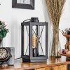 Karan Lampe à poser Noir, 1 lumière