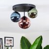 Chehalis Plafonnier, Boule lumineuse 32 cm Bleu, Vert, Cuivré, 3 lumières