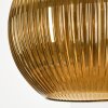 Koyoto Suspension, Boule lumineuse, Suspension Or, 1 lumière