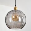 Koyoto Suspension, Boule lumineuse, Suspension Or, 1 lumière