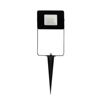 Projecteur sur piquet Eglo FAEDO LED Noir, 1 lumière