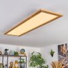Belan Plafonnier, Panel LED Écru, Blanc, 1 lumière, Télécommandes
