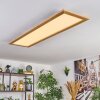 Belan Plafonnier, Panel LED Écru, Blanc, 1 lumière, Télécommandes