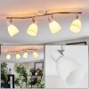 Starkeryd Plafonnier, Spot de plafond Chrome, Blanc, 4 lumières