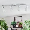 Starkeryd Plafonnier, Spot de plafond Chrome, Blanc, 4 lumières