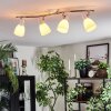 Starkeryd Plafonnier, Spot de plafond Chrome, Blanc, 4 lumières