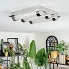 Zamar Plafonnier LED Chrome, 3 lumières
