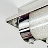 Zamar Plafonnier LED Chrome, 3 lumières