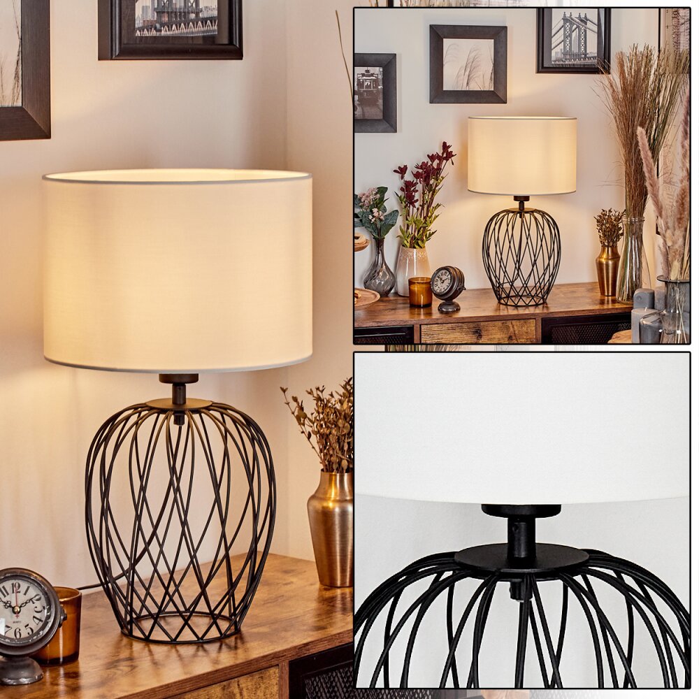 Yomar Lampe à poser Noir, 1 lumière main product photo