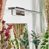 Banek Lampe de miroir, Applique murale LED Chrome, 1 lumière, Changeur de couleurs