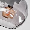 Koyoto Plafonnier, Boule lumineuse Fumé, 3 lumières