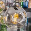 Ripoll Suspension, Boule lumineuse, Suspension Ambre, Clair, Fumé, 6 lumières