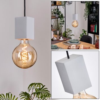 Lagradioule Suspension, Suspension Noir, 1 lumière