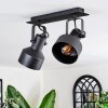 Tylar Plafonnier, Spot de plafond Noir, 2 lumières