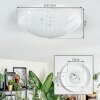 Ferli Plafonnier LED Blanc, 1 lumière