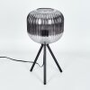 Trion Lampe à poser Noir, 1 lumière