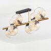 Koyoto Plafonnier, Boule lumineuse Or, Noir, 8 lumières
