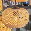 Bauro Suspension, Boule lumineuse, Suspension Écru, 6 lumières
