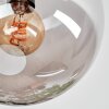 Gastor Plafonnier, Boule lumineuse 30 cm Fumé, 3 lumières