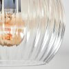 Koyoto Plafonnier, Boule lumineuse 30 cm Ambre, Clair, 3 lumières