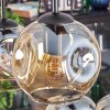 Ripoll Suspension, Boule lumineuse, Suspension Ambre, 6 lumières