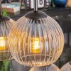 Koyoto Suspension, Boule lumineuse, Suspension Ambre, Clair, 6 lumières
