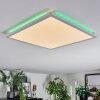 Zuren Plafonnier, Panel LED Blanc, 1 lumière, Changeur de couleurs