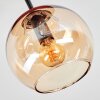 Koyoto Plafonnier, Boule lumineuse Ambre, 3 lumières