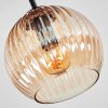 Koyoto Plafonnier, Boule lumineuse Ambre, 3 lumières