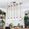 Bassagoda Suspension, Suspension Écru, Noir, 5 lumières