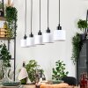 Bassagoda Suspension, Suspension Écru, Noir, 5 lumières