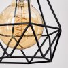 Yaak Suspension, Suspension Écru, Noir, 5 lumières