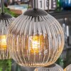 Ripoll Suspension, Boule lumineuse, Suspension Clair, Fumé, 6 lumières