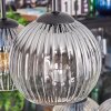 Ripoll Suspension, Boule lumineuse, Suspension Ambre, Clair, Fumé, 6 lumières