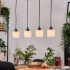 Bassagoda Suspension, Suspension Écru, Noir, 4 lumières