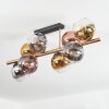 Koyoto Plafonnier, Boule lumineuse Or, Noir, 8 lumières